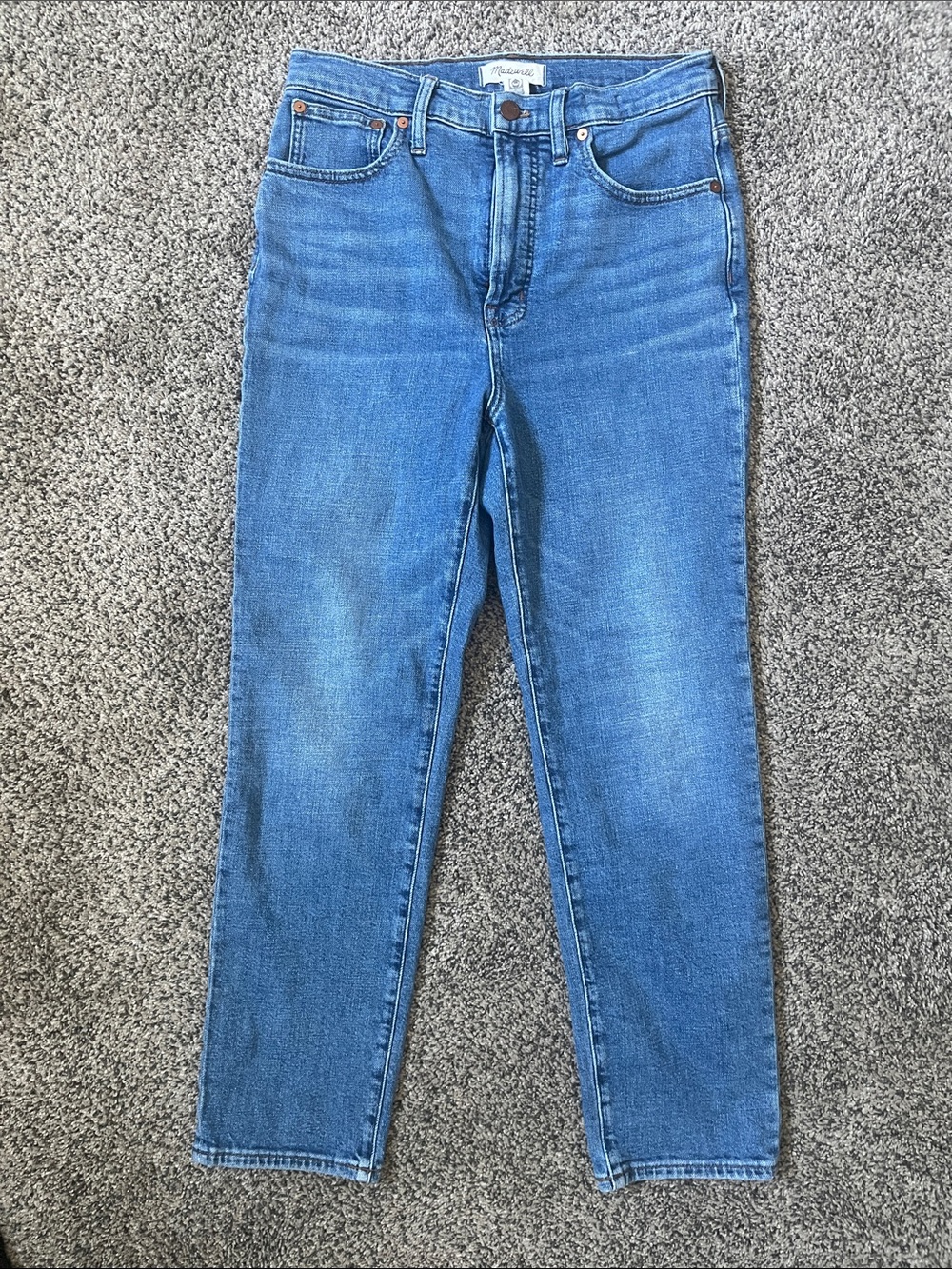Madewell Perfect Vintage Crop Jeans Medium Wash Size 28